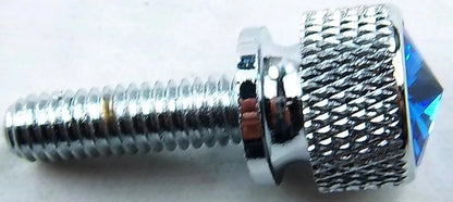 Set of 6 Dash Screws for Kenworth Blue Jewels Chrome (UP#23809)