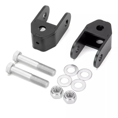 2" Rear Lift Shackle with Shock Extender for Silverado Sierra 1500 (1999–2007)