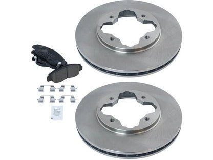 Brake Pad and Rotor Kit for Honda Accord (1990–1997) 48184PFVZ