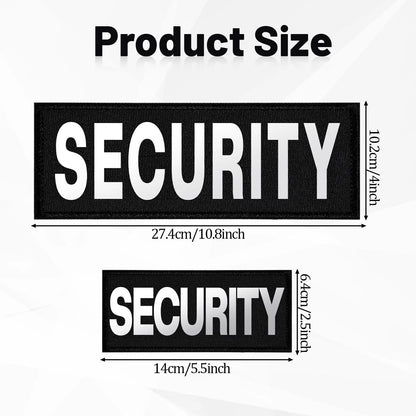 2X Reflective Hooks for Automotive Use (27x10cm, 14x6.5cm) Black