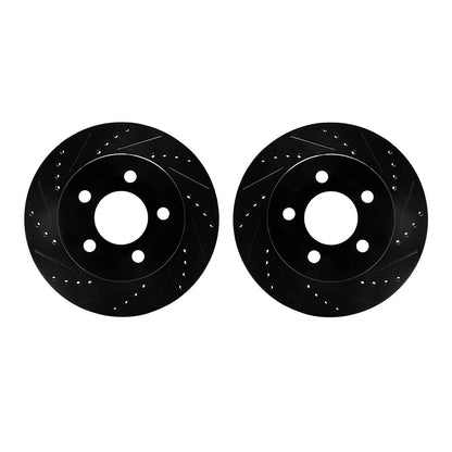 2X Brake Discs Front for Jeep Wrangler Cherokee (1999–2006) WHPN1-42012