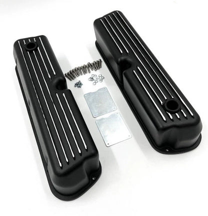Tall Finned Aluminum Valve Covers Replacement for Ford 289 SBF (1962–1985)