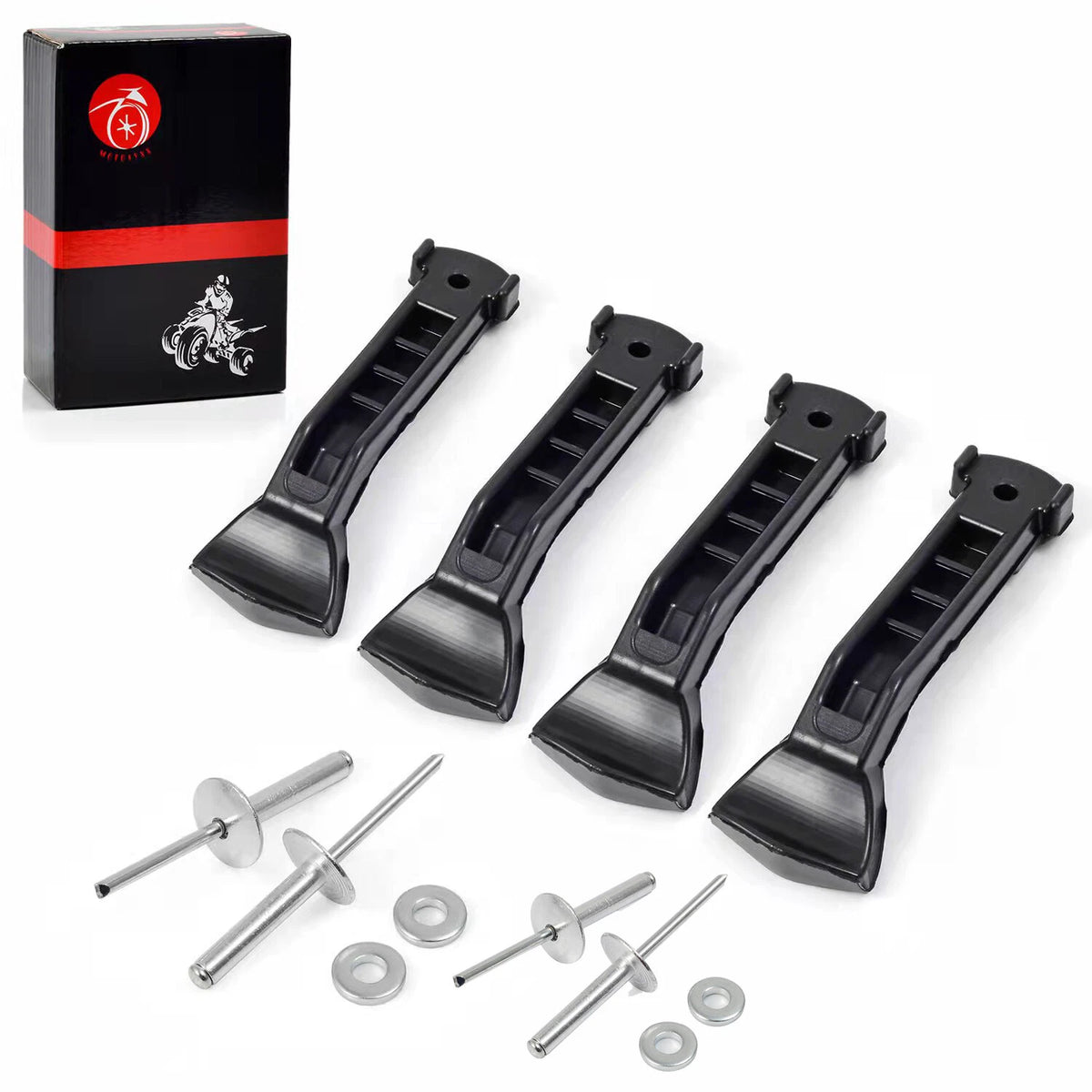 Set of 4 Hood Strap Panel Latch Kit for Ski Doo Rev MXZ GSX GTX (517302448)