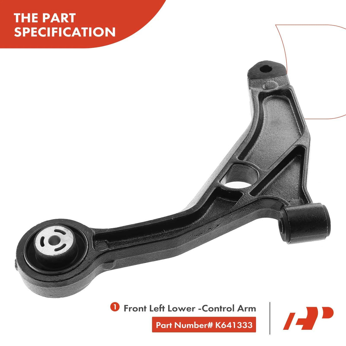 Set of 4 Front Control Arms for Chrysler Sebring/Dodge Avenger (2007–2009) - 5085914AB, 5085914AC, 5085914AD, 5090033AB