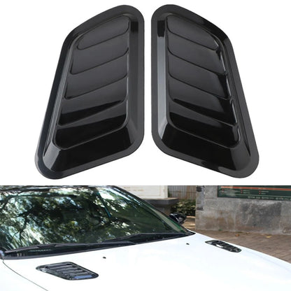 2X Universal Hood Air Vents for Car Scoop Bonnet Vent Intake