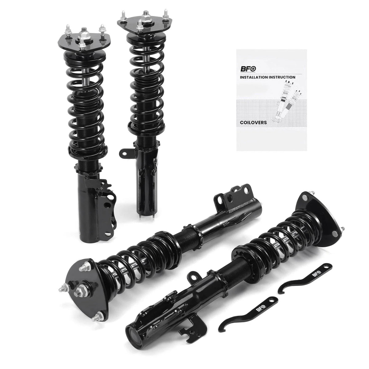 BFO Adjustable Coilovers Struts Springs Kit for Toyota Camry (2002–2006)