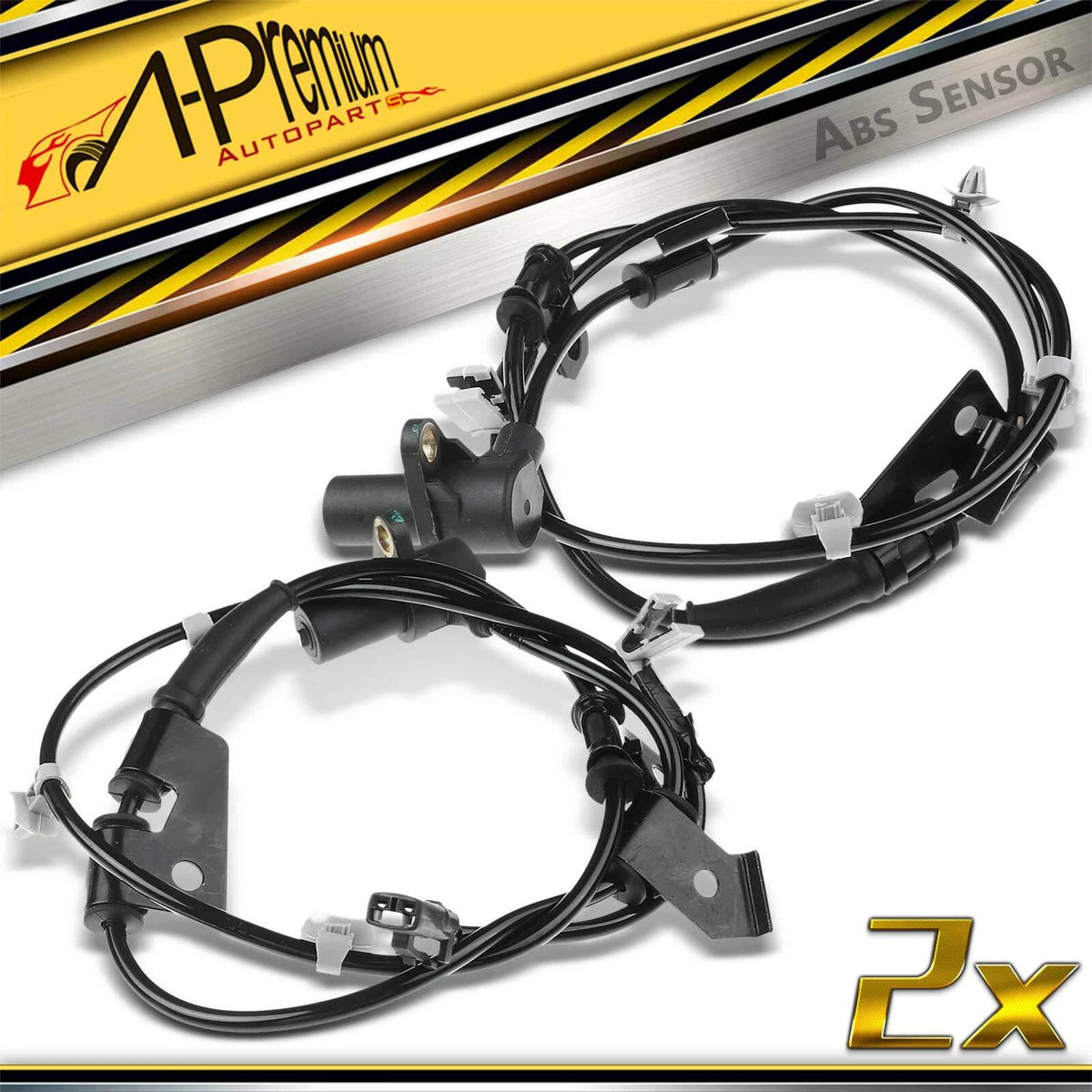 2X Front ABS Wheel Speed Sensor for Hyundai Tiburon (2003–2004) 95670-2C000, ALS610