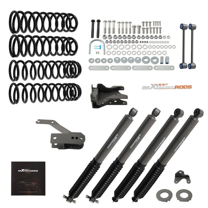 4" Complete Kit with Shocks & Springs for Jeep Wrangler Unlimited Rubicon (2007–2017)