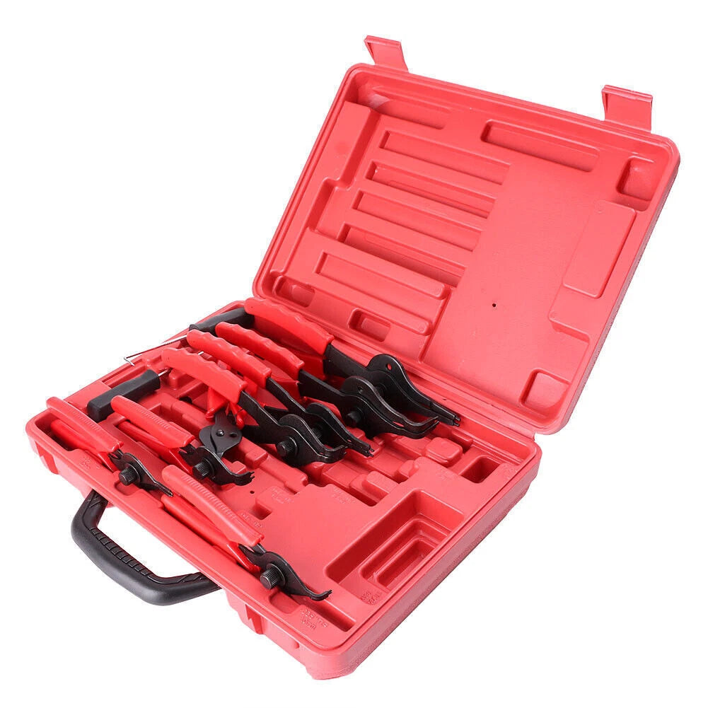 11X Snap Ring Pliers Set for Mechanics Circlips Auto Tool