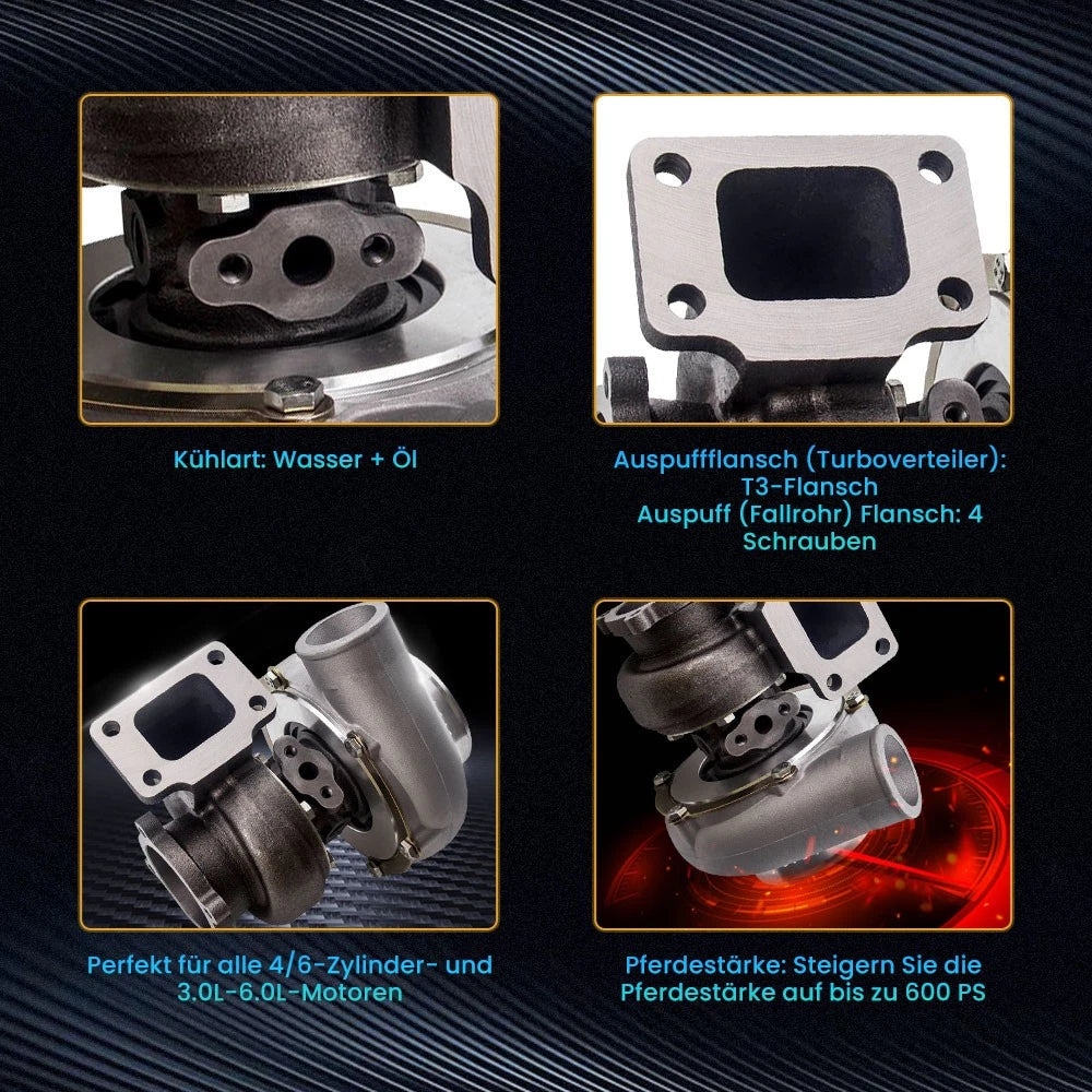 GT35 GT3582 Turbo Charger T3 Flange (Upgrade)