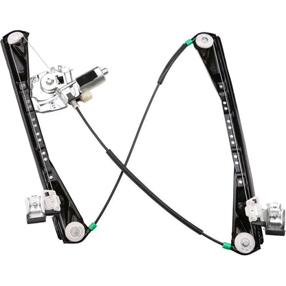 Front Right Window Regulator w/ Motor for Lincoln LS (2000–2002) 17-00034AN, 11700034-101, 82-3006BR, XR837314, YW4Z5423208AA