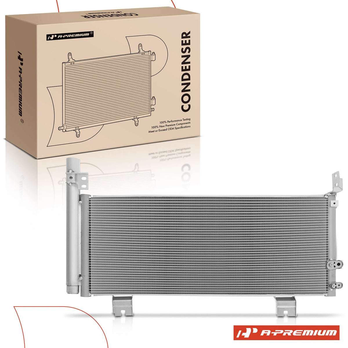 A-Premium A/C Condenser with Receiver Drier for Lexus GS450h (2013–2018) 940571