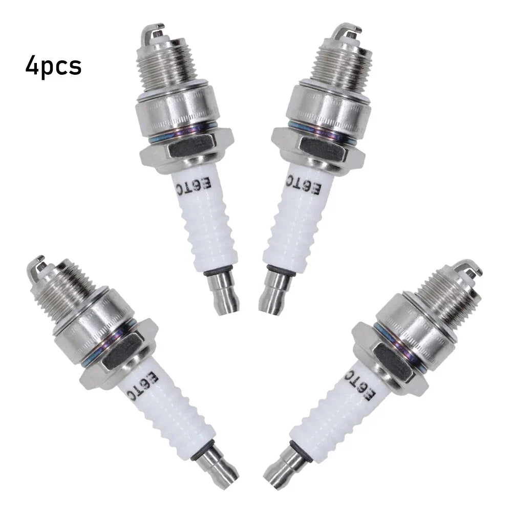 4X Spark Plug for Yamaha PW50 PW80 LT50 LT80 E6TC BP6HS (50cc-110cc)