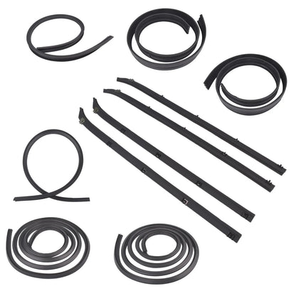 10Pcs Weatherstrip Seal Kit for Dodge D150 D250 W150 W250 (1975–1993)