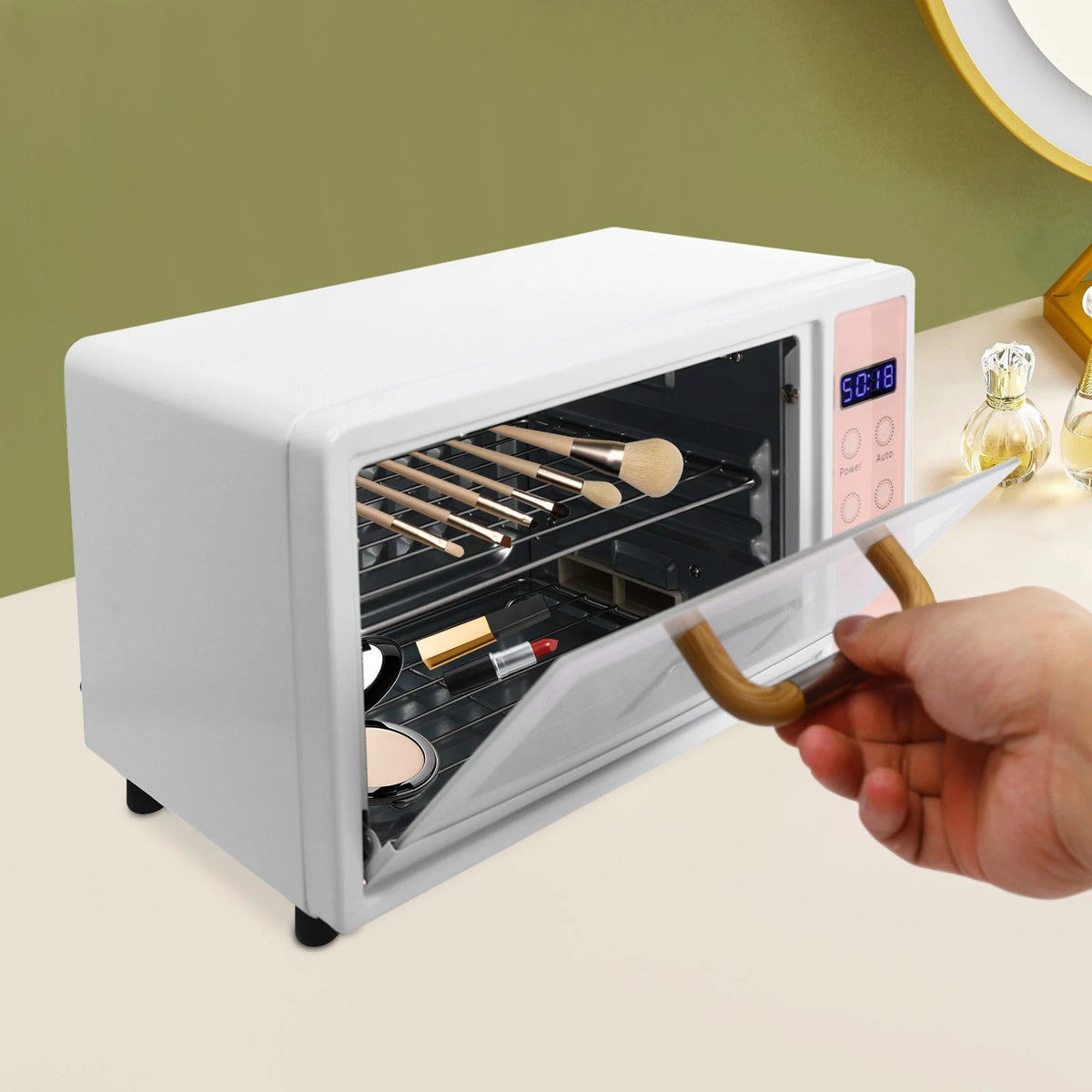 Nail Tool Sanitizer Drying Box for Nail Art Salon (160W)