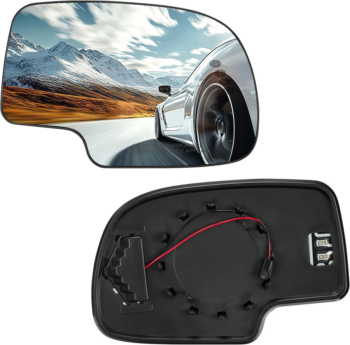 Heated Signal Mirror Glass for Chevrolet Silverado/Sierra/Tahoe (2003–2007)