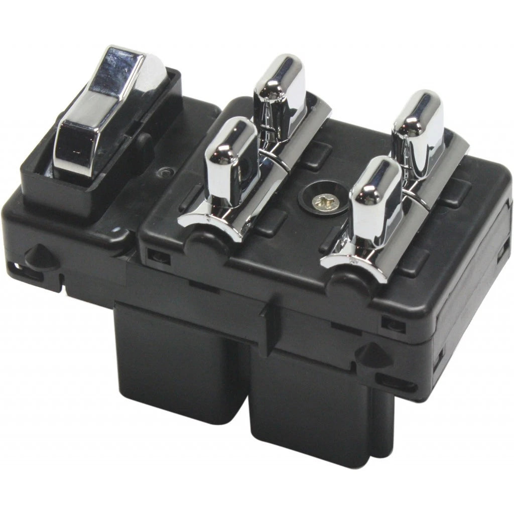 Window Switch for Lincoln Town Car (1998–2002) CLX-M0-USA-REPL505203-CL360A70 Chrome