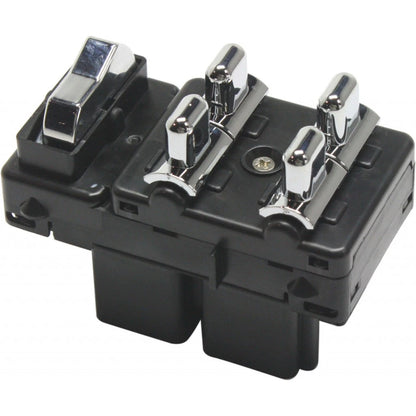 Window Switch for Lincoln Town Car (1998–2002) CLX-M0-USA-REPL505203-CL360A70 Chrome
