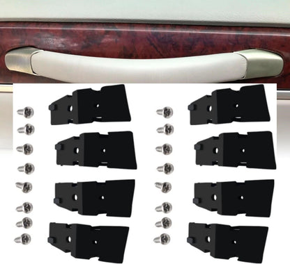 8Pcs Door Pull Strap End Caps Repair Kit for Lincoln Town Car (2003–2011)