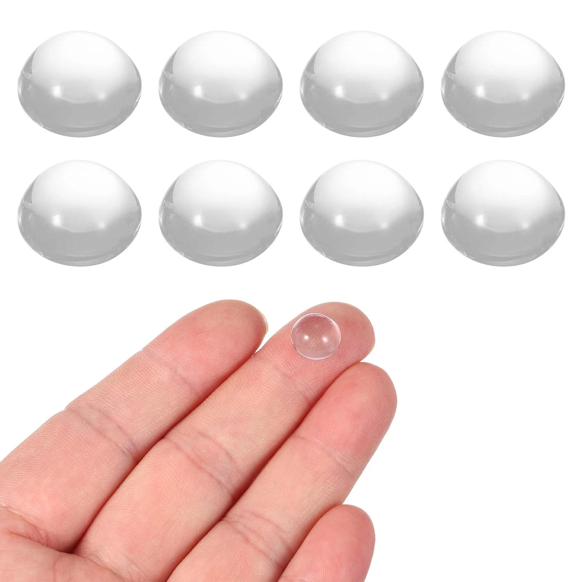 8 Pack Convex Lens 10mm OD x 4.8mm H for Automotive Applications