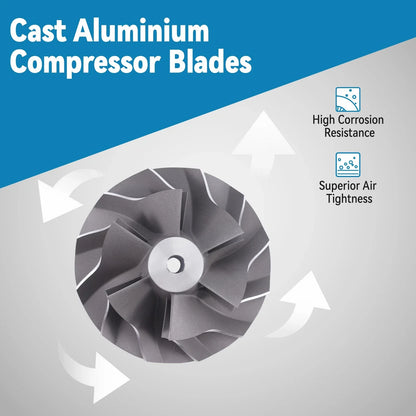 GT45 Turbocharger for 3.0-4.0L Engine T4 V-Band Flange 1.05 A/R 600+HP