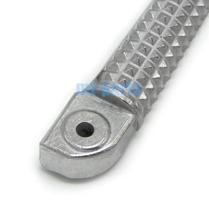 Silver Rear Footrest Pegs for Yamaha YZF R1 (1998–2019) R1M (2015–2018)