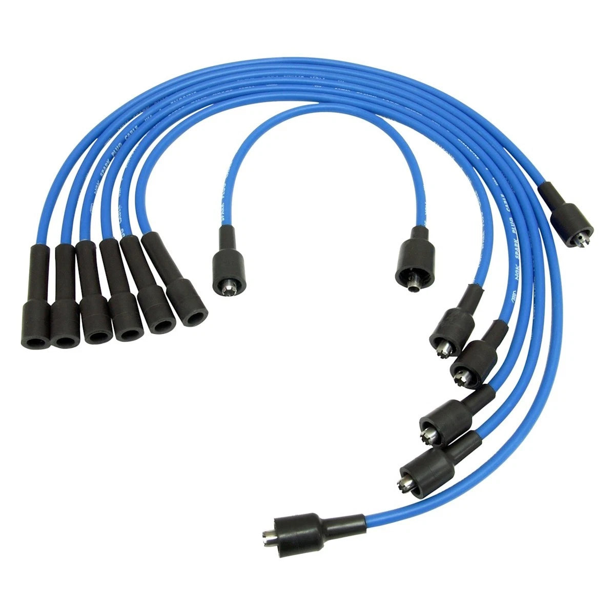 Set of 4 NGK Spark Plug Wires for Dodge Dakota B250 D150 D250 W150 (1988–1991)