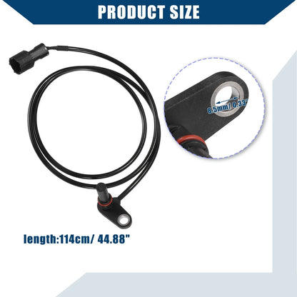 2 Pcs ABS Wheel Speed Sensor for Mitsubishi FUSO (MK584727/MK584728)