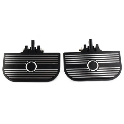 Passenger Floorboards Pedal Pads for Harley Heritage Springer Low Rider