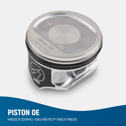 6pcs Pistons & Rings Kit for Jeep Grand Cherokee 4.0L (1996–2006) W9V58C