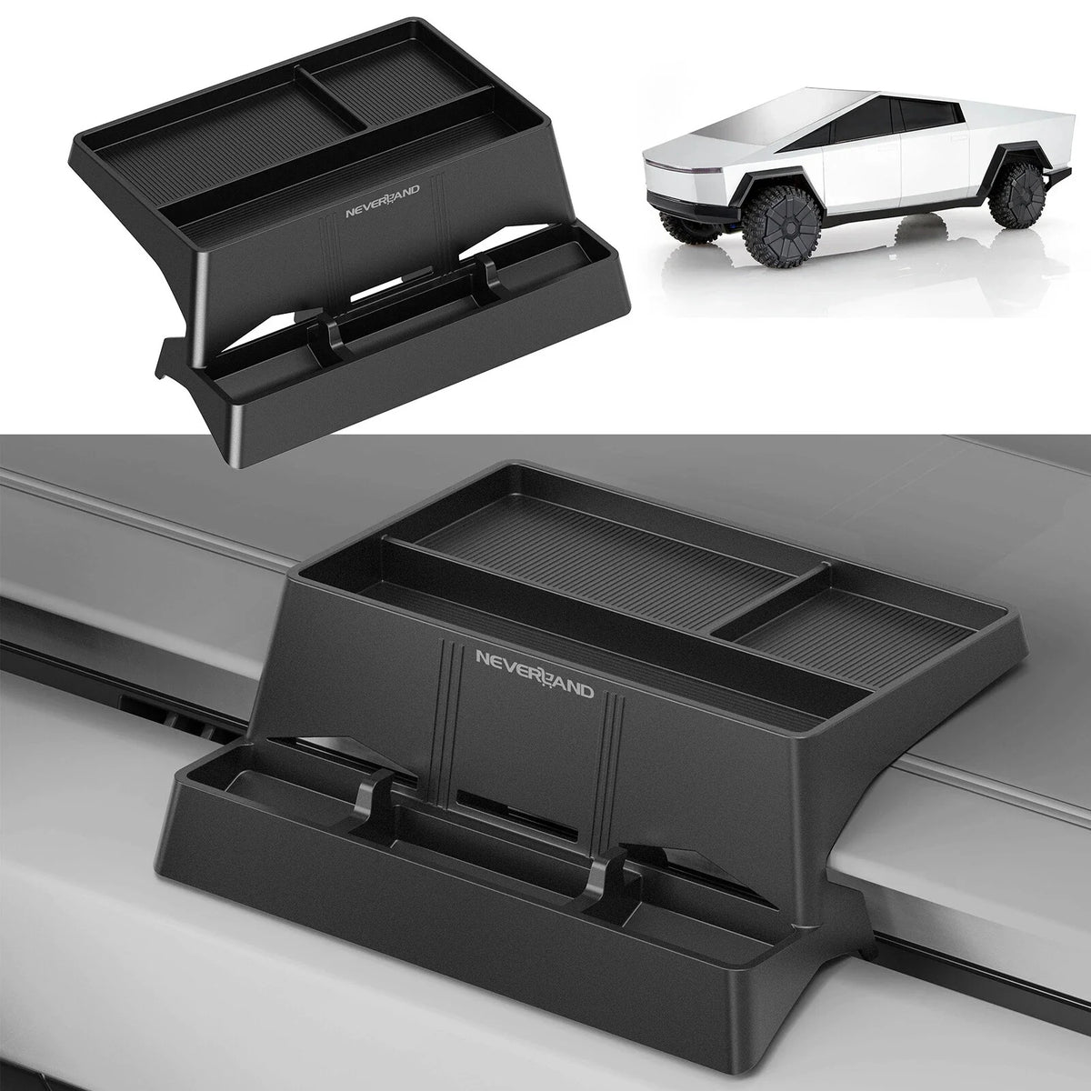 Center Console Organizer for Tesla Cybertruck (2024–2025)