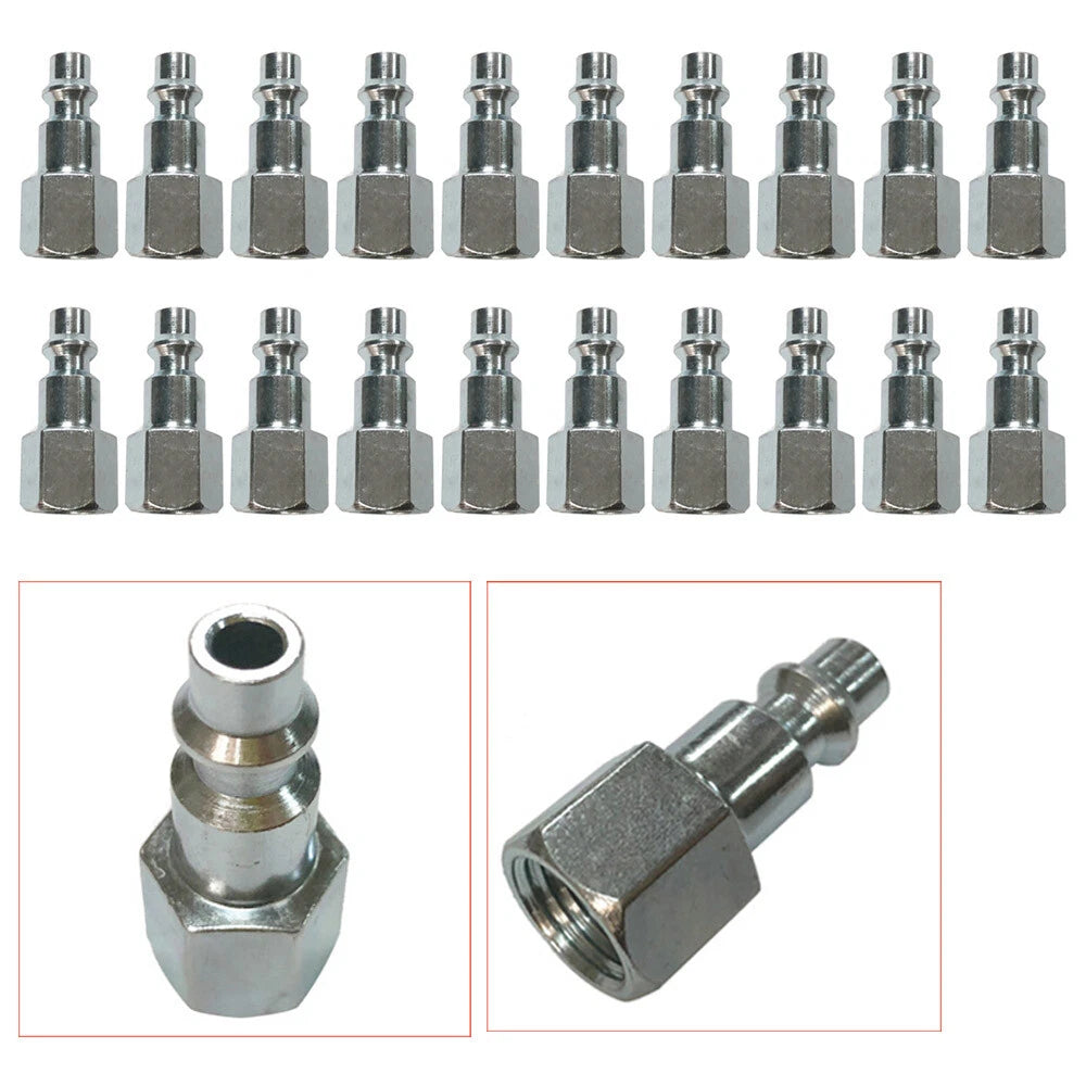 10 Pack Heavy Duty Quick Coupler Air Hose Connector Fittings 1/4 NPT