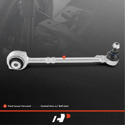 Front Lower Rearward Control Arm with Ball Joint for Mercedes E250