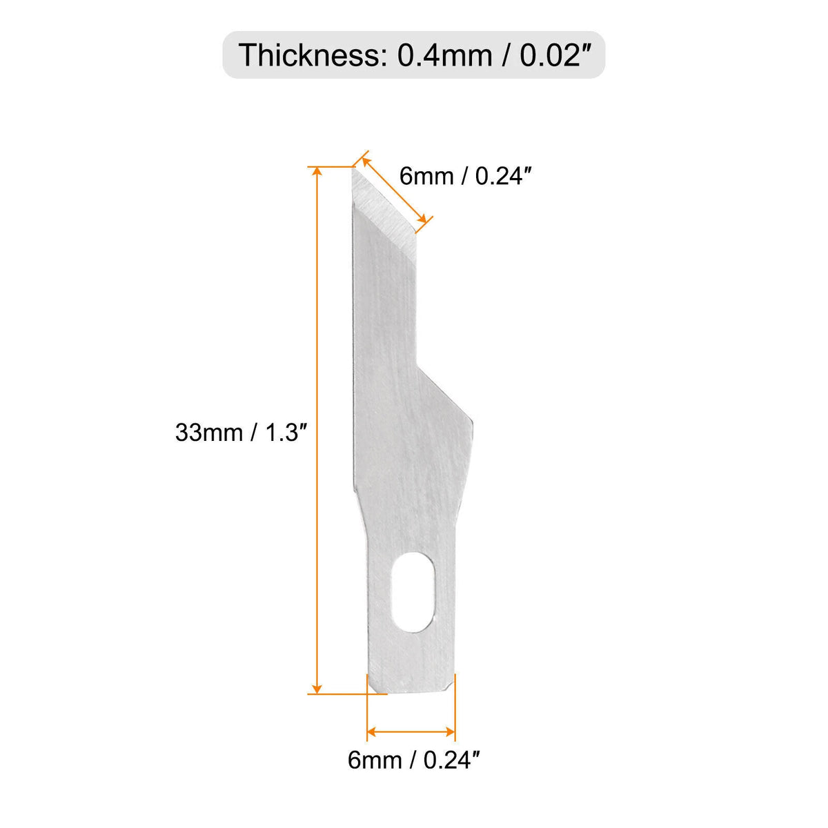 Exacto Knife Blades Set of 100 for X-Acto Hobby Multi Tool