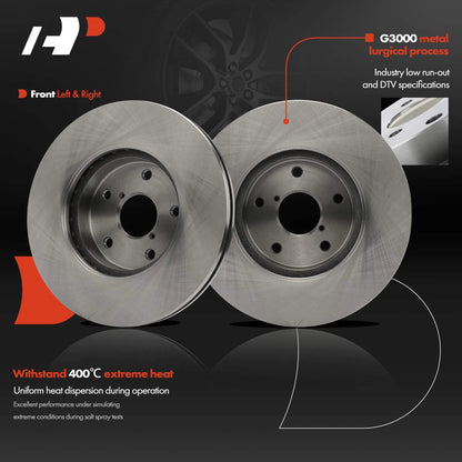 Front Side Disc Brake Rotor for Subaru Legacy (2015–2019) 32047034, BR901362