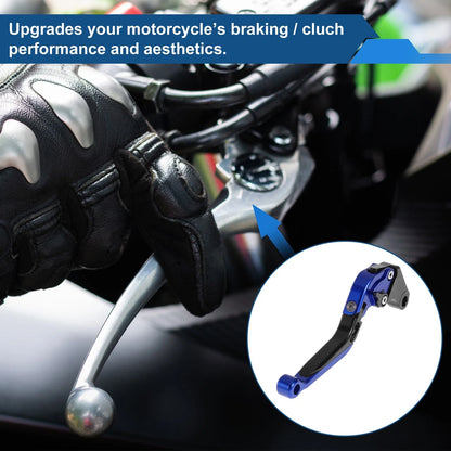 Adjustable Brake Clutch Lever for Honda X11 (1999–2002) Blue Black