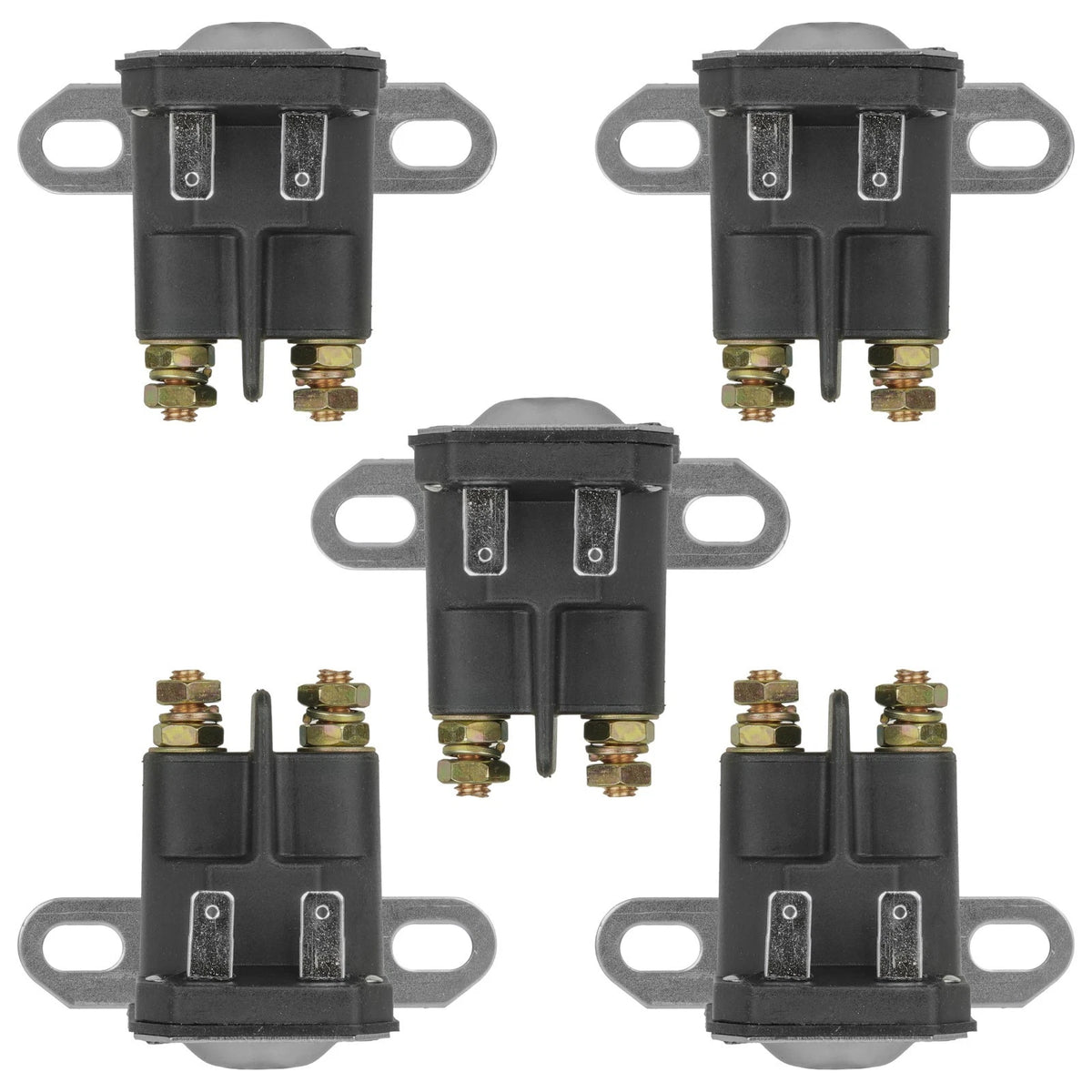 5X Starter Solenoid Relays for John Deere LA100 LA105 LA110 LA120 LA125 LA175 (RE2135-MA)