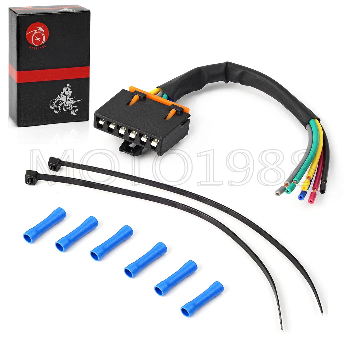 Ignition Key Switch Pigtail Harness Repair Kit for Polaris TrailBlazer 250 (2000–2006)