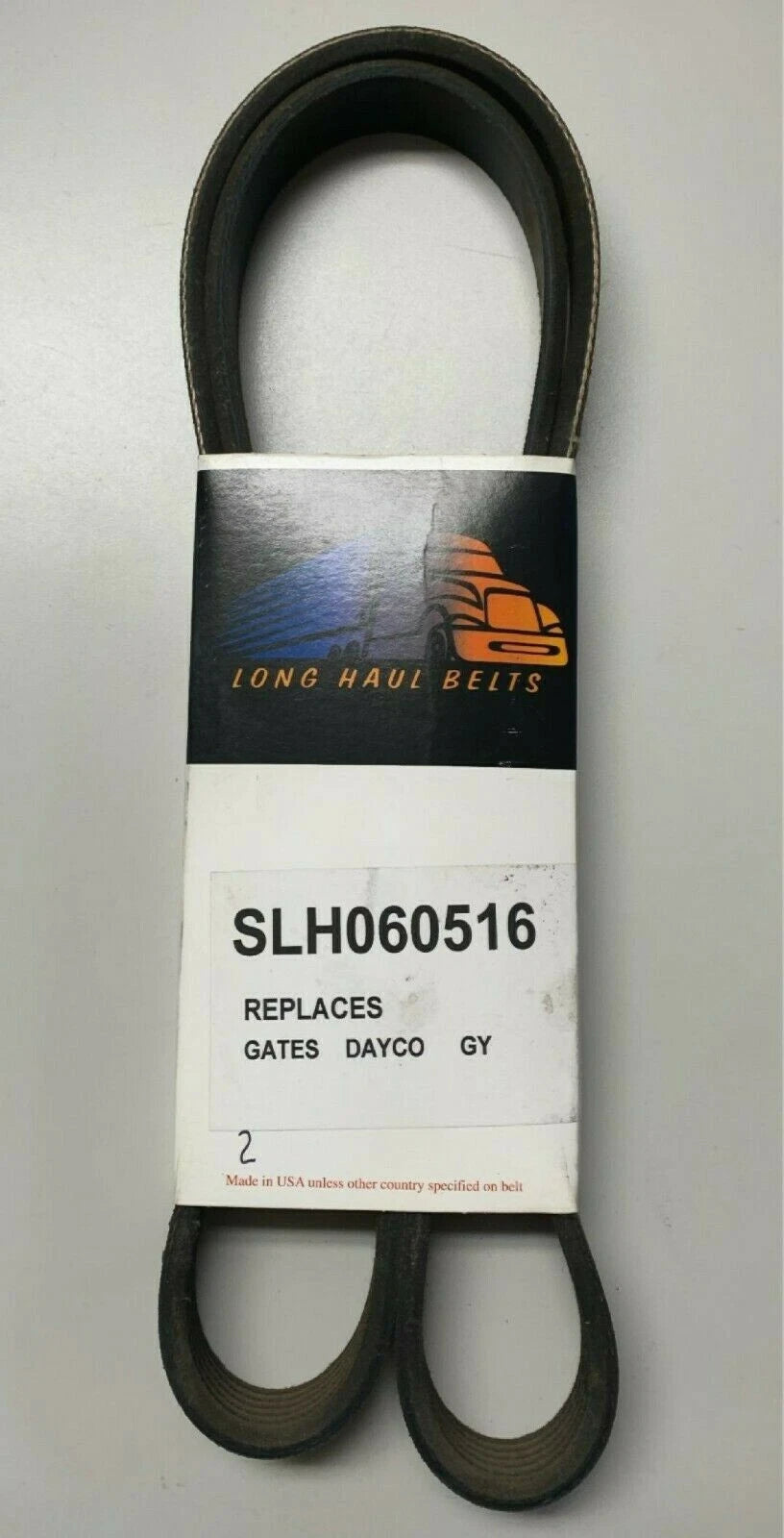 Long Haul Belts for - Part # SLH060516