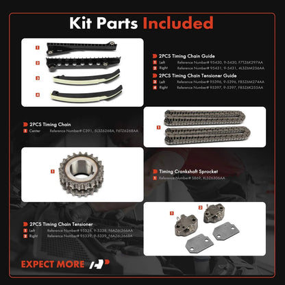 Rear Drilled Brake Rotors & Ceramic Pads for BMW X5 X6 (2007–2018)