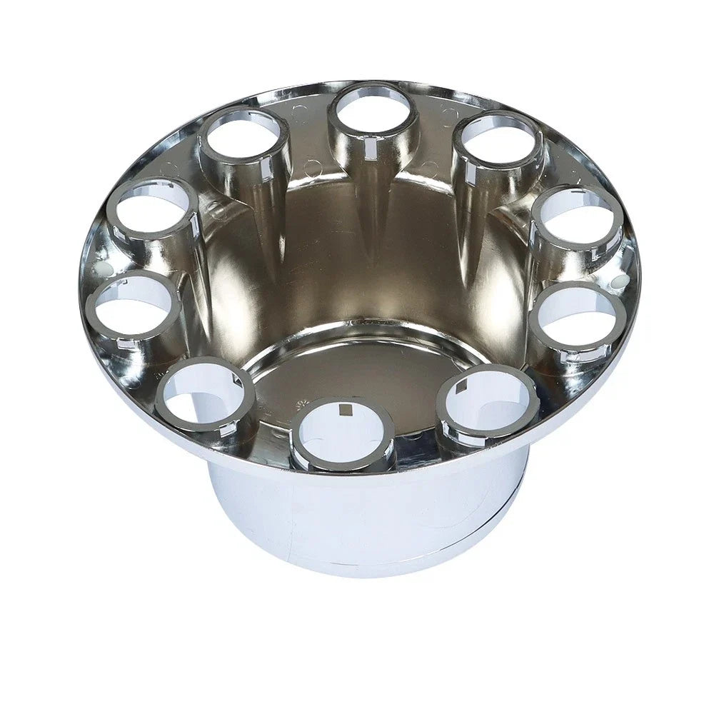 Set of 4 Chrome Rear Wheel Axle Hub Cover Kit for ABS Semi (33mm)