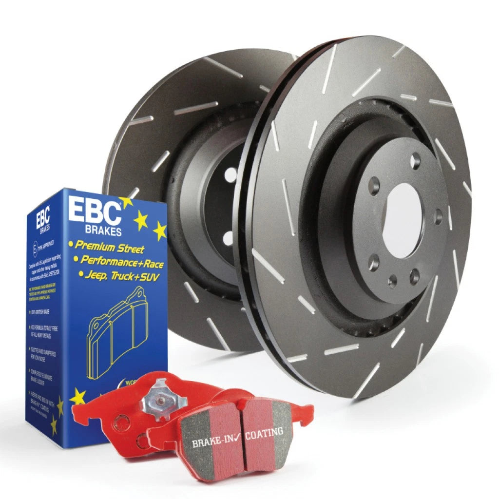 EBC Rear Brake Kit S4 Redstuff for Volkswagen CC (2009–2017) TLX-ebcS4KR1231-CL360A70
