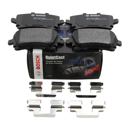 Set of 4 Rear Disc Brake Pads for Audi A3 (2008–2012) 1K0 698 451 H