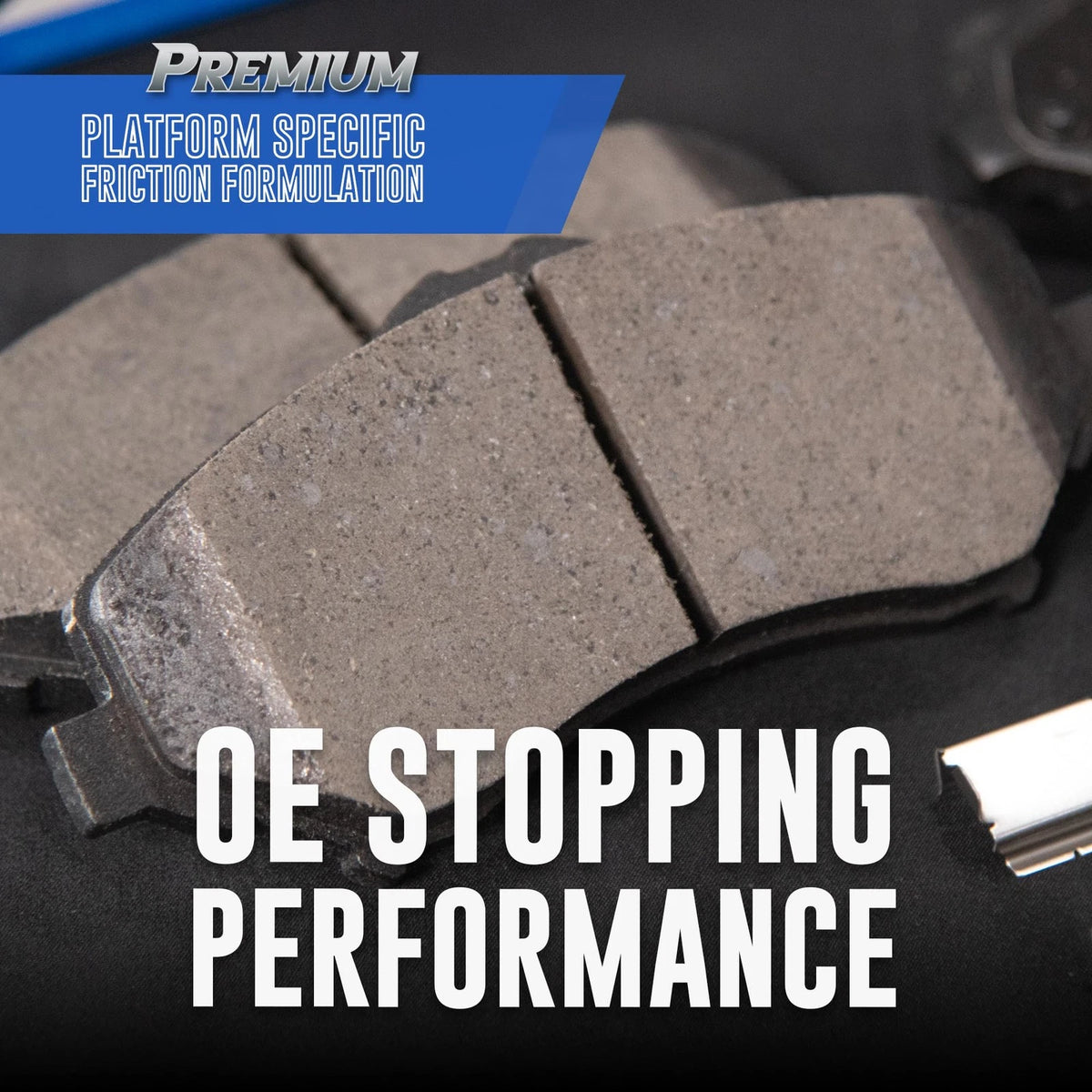 Ceramic Front Brake Pads for Hyundai Elantra, Ioniq, Kia Niro (2017–2022)