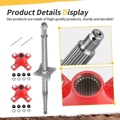 Rear Wheel Axle Shaft W/Hubs for Honda TRX450R TRX450 Sportrax 450 (2004–2005)
