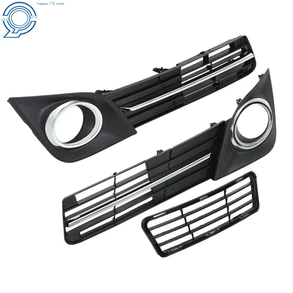 Front Bumper Lower Grille Fog Light Cover for Toyota Camry SE (2012–2014) LH+RH