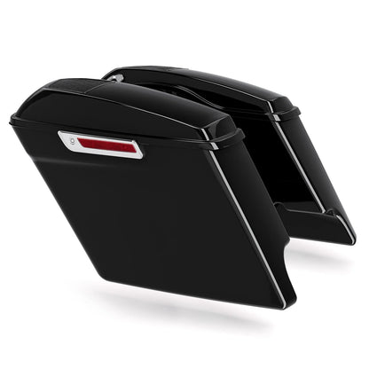 5" Extended Saddlebags with 6" x 9" Speakers for Harley Touring Street Glide (2014–2024)
