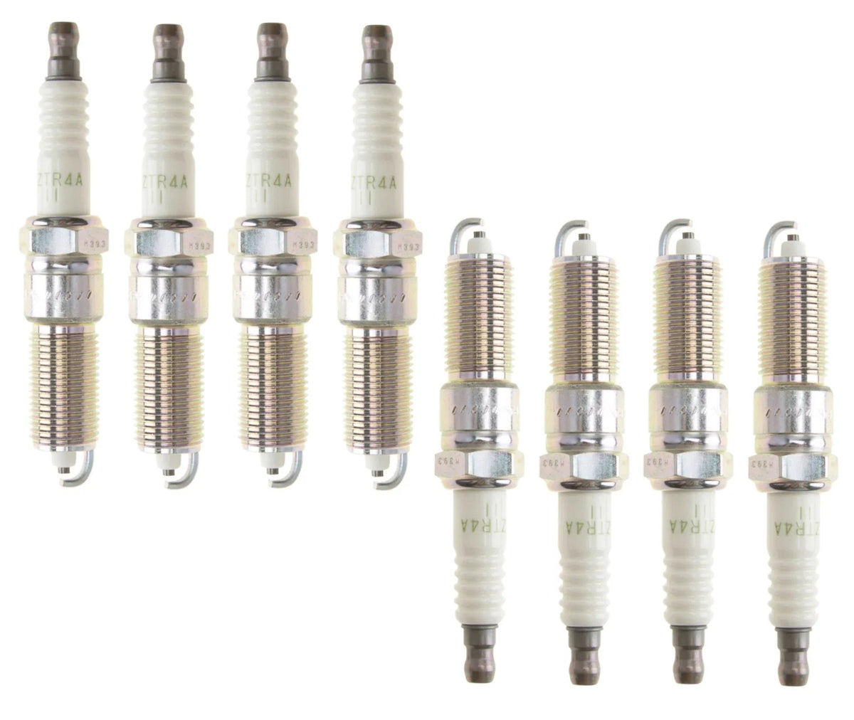 Set of 8 NGK V Power Resistor Spark Plugs LZTR4A-11 for Chrysler Dodge Jeep