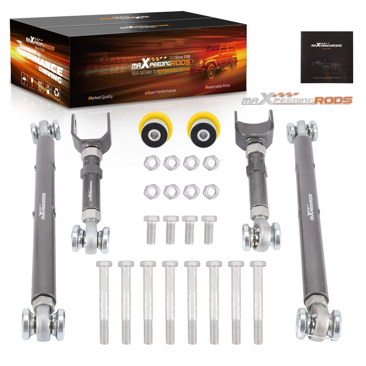 Upper & Lower Rear Control Trailing Arms Kit for GM A-Body (1967–1972)