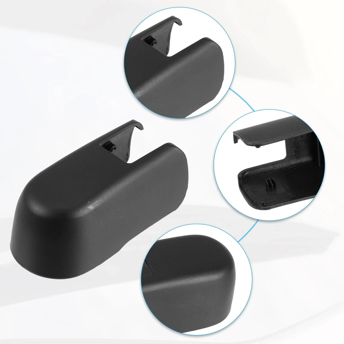 Rear Windshield Wiper Arm Cover Cap for Nissan Armada (2017–2022) Black